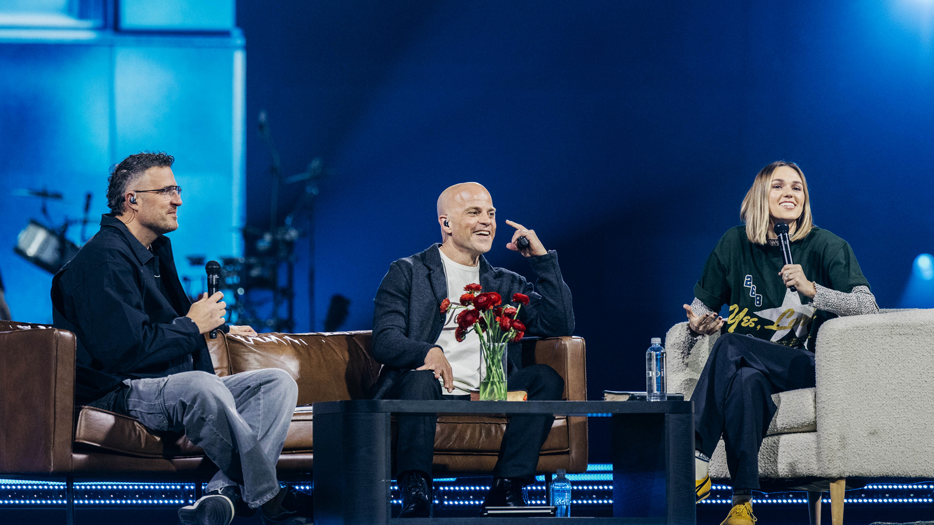 Sadie Robertson Huff, Jonathan Pokluda, Ben Stuart