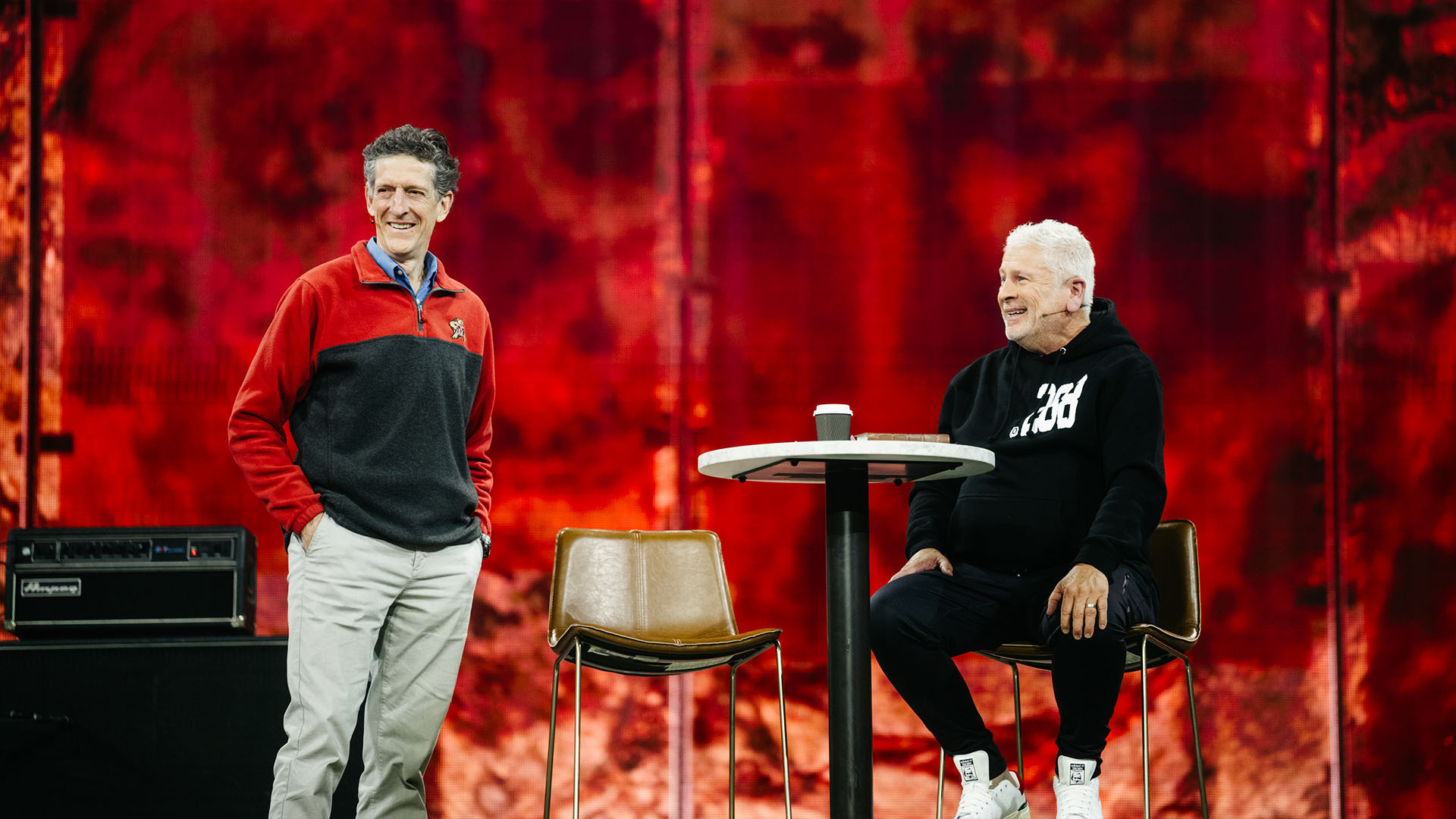 Louie Giglio and Cliffe Knechtle